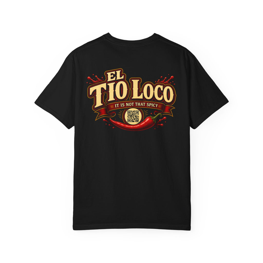 Horchata & El Tio Loco Graphic T-Shirt - Funny Spicy Chili Tee