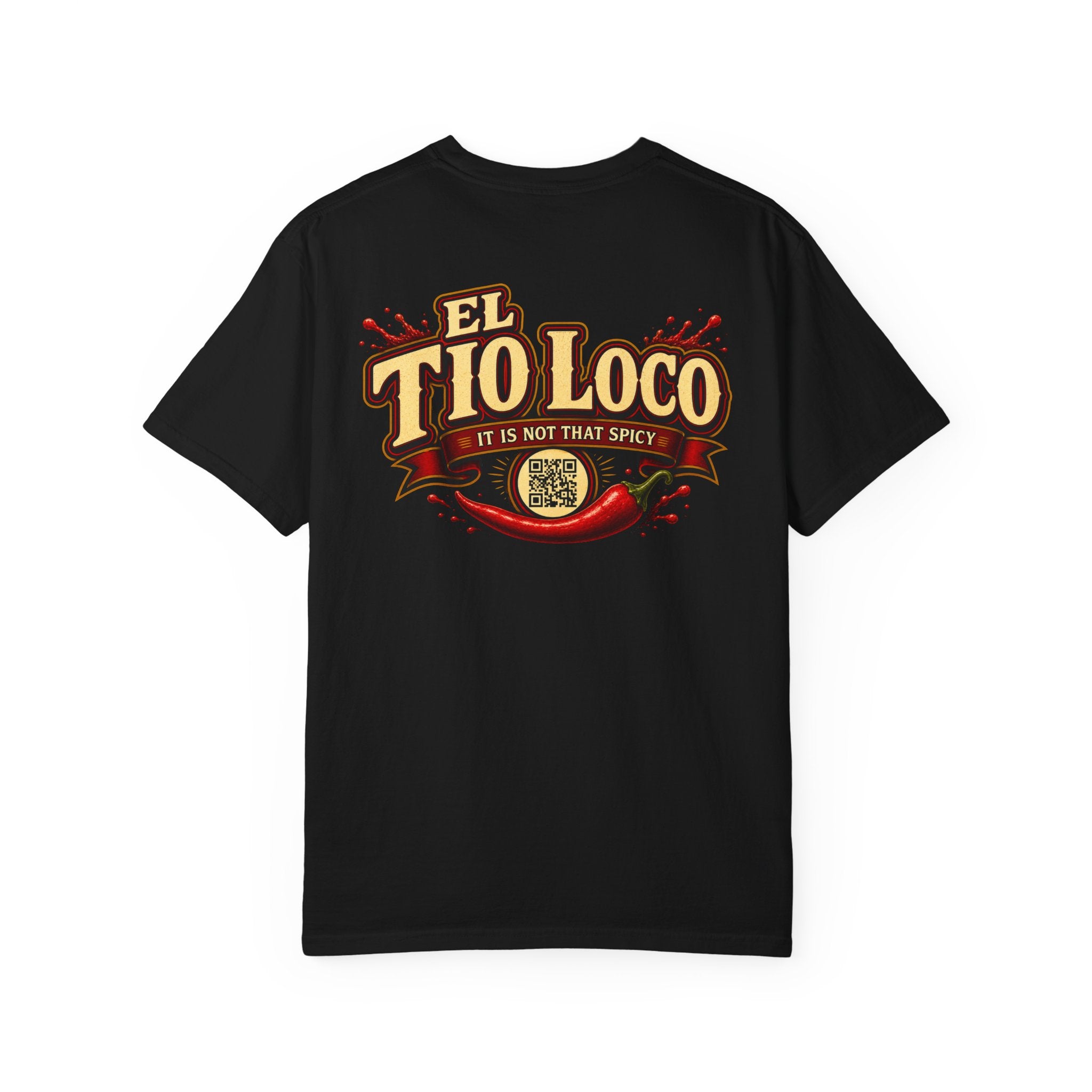 Horchata & El Tio Loco Graphic T-Shirt - Funny Spicy Chili Tee