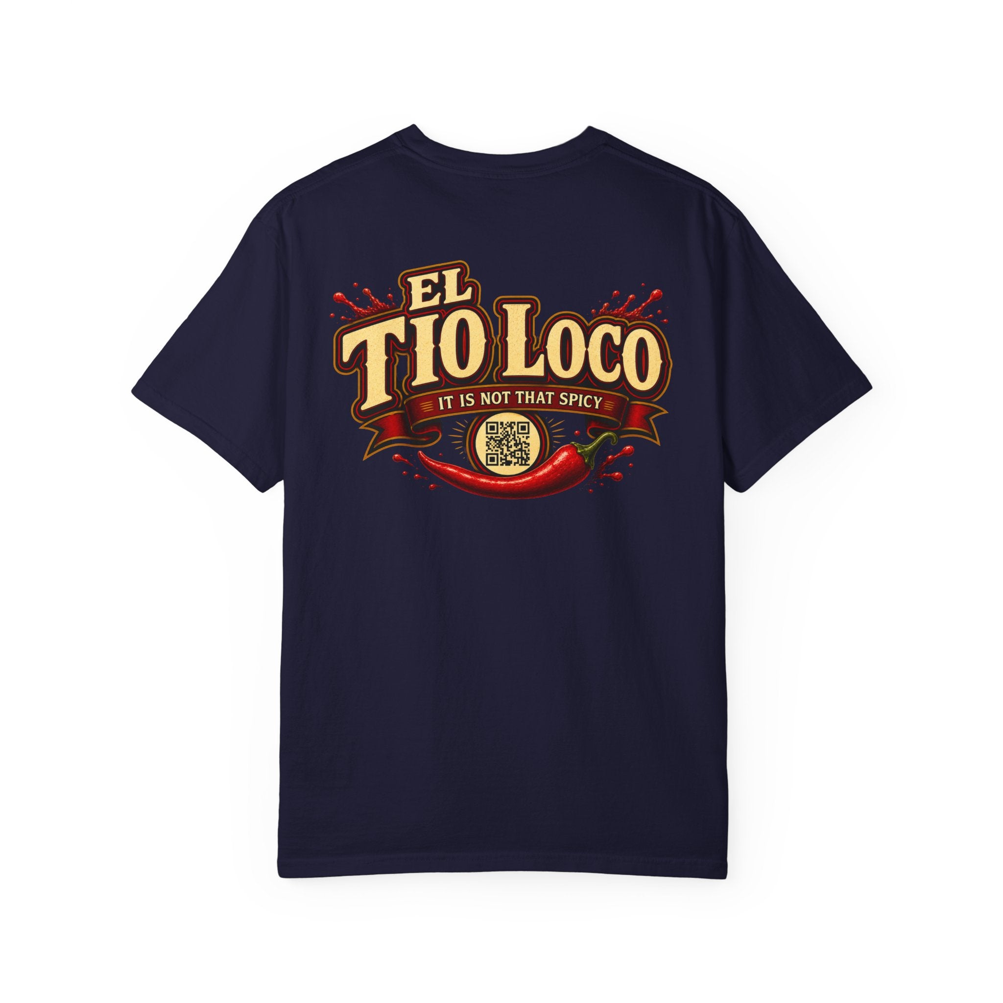 Horchata & El Tio Loco Graphic T-Shirt - Funny Spicy Chili Tee