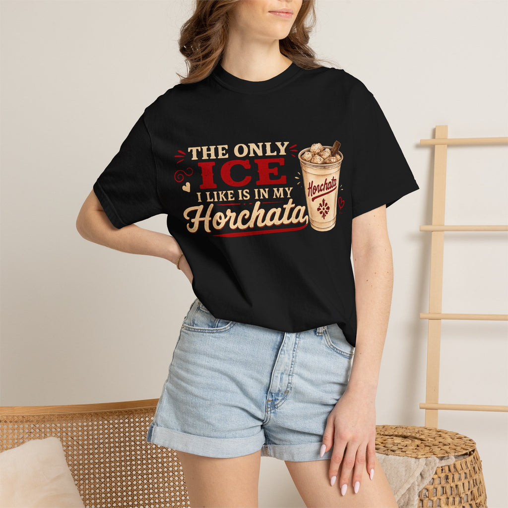 Horchata & El Tio Loco Graphic T-Shirt - Funny Spicy Chili Tee