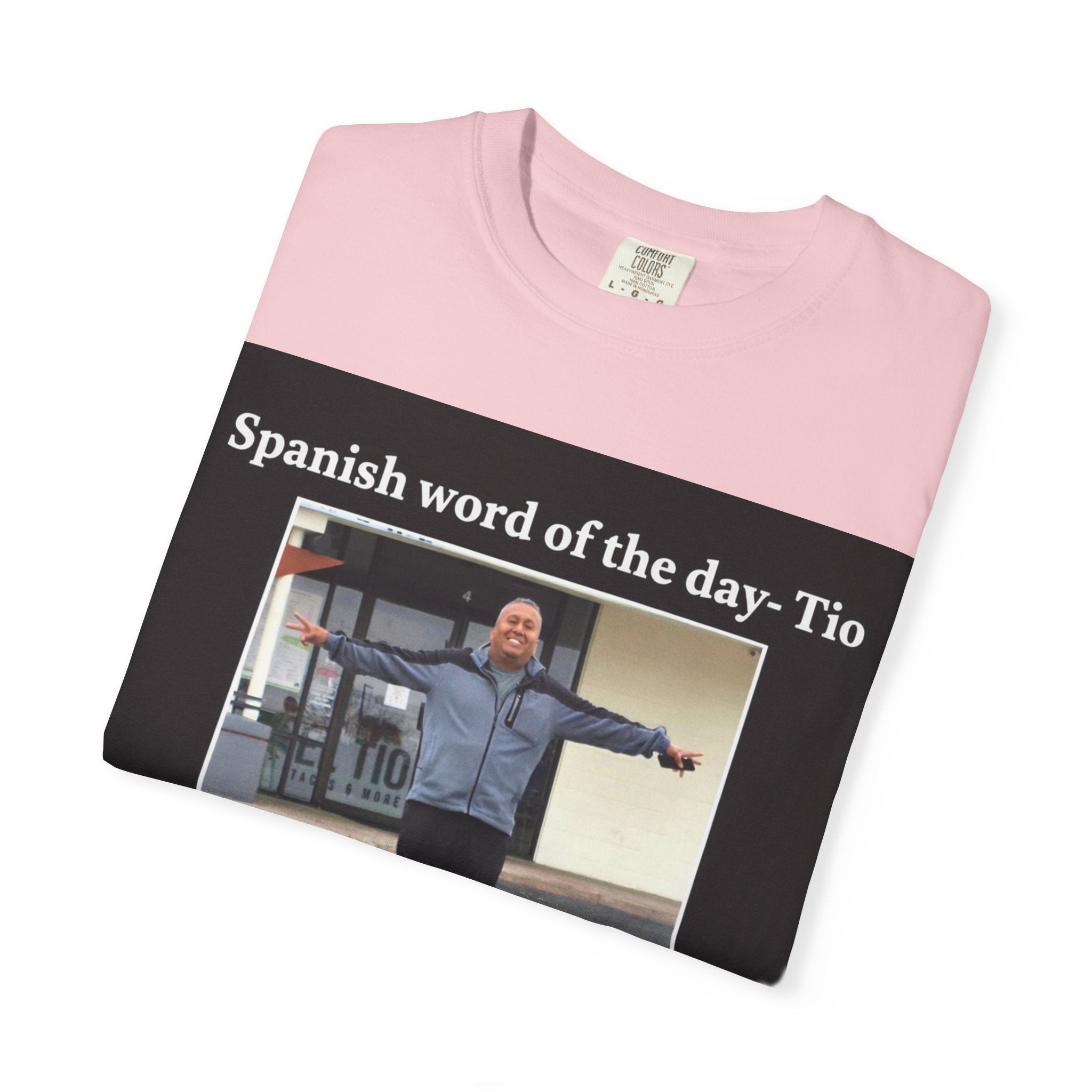 Uncle T-Shirt — 'Spanish word of the day - Tio' Funny Family Tee