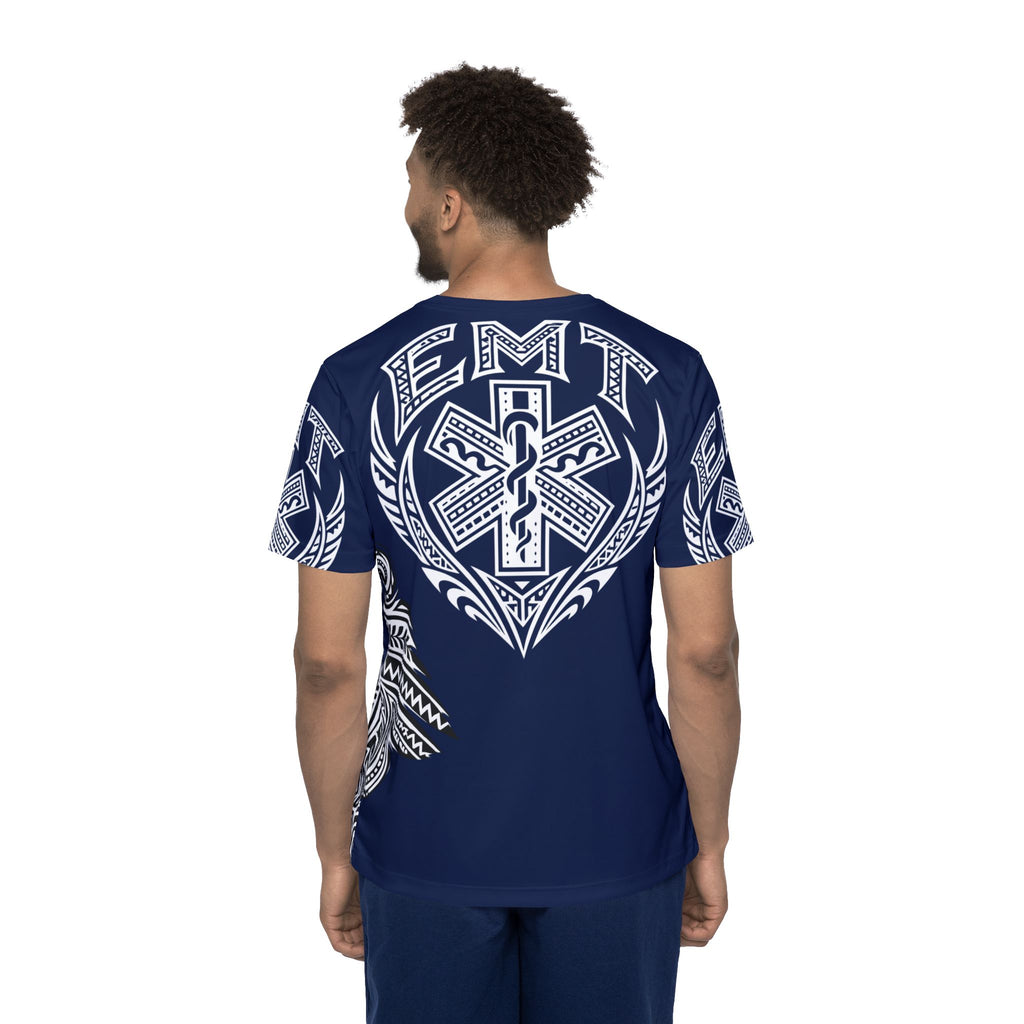 Bay Area Medic EMT Tribal Sport Jersey — All-Over-Print EMS Tee