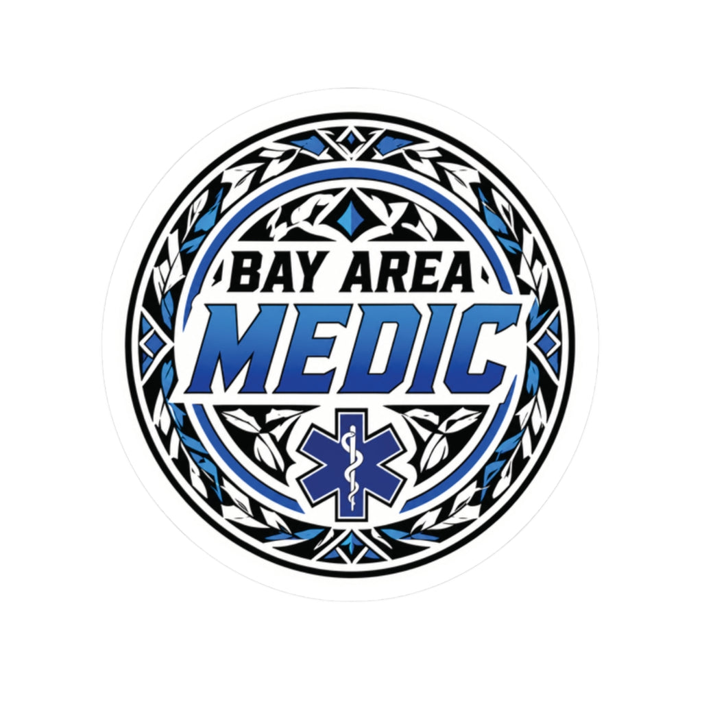 Bay Area Medic Kiss-Cut Sticker — EMS Star of Life Emergency Responder Decal