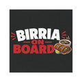 Birria On Board Car Magnet – Funny Taco Foodie Vehicle Sign
