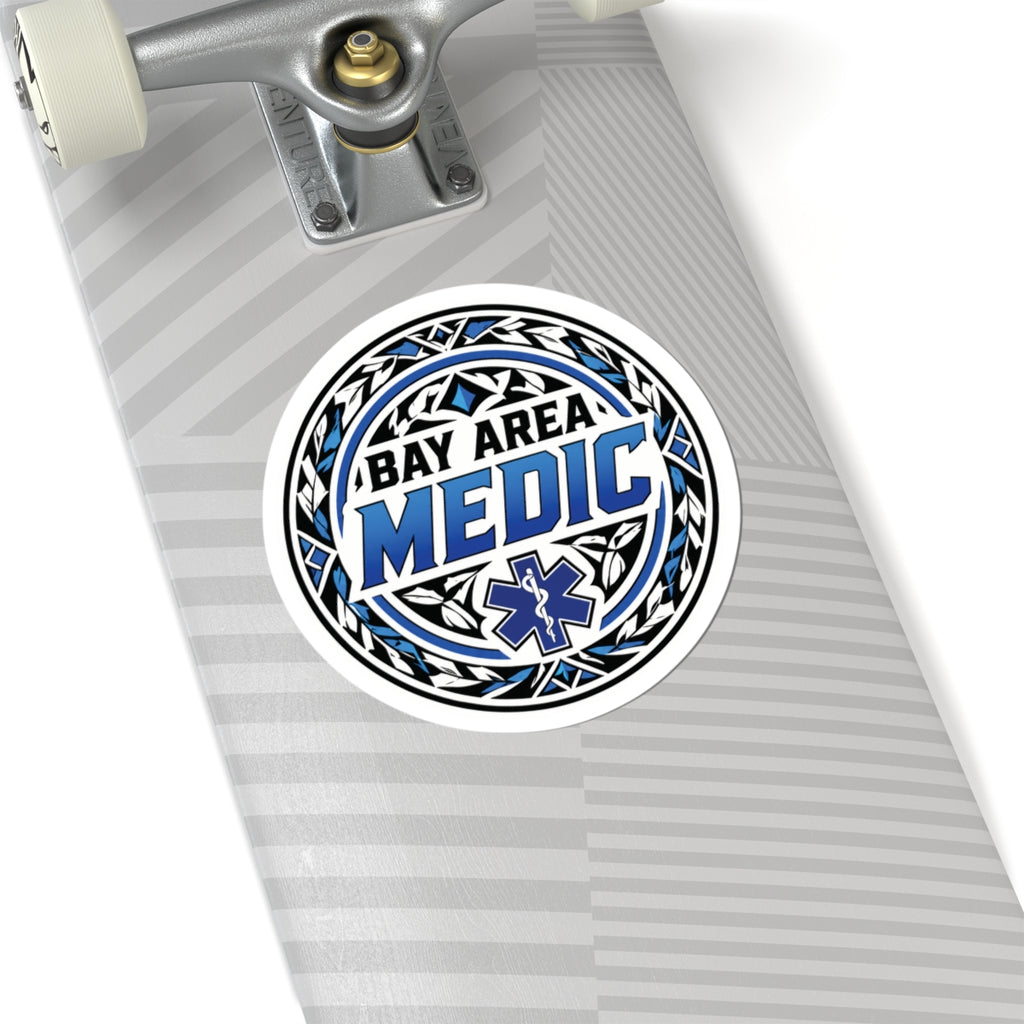 Bay Area Medic Kiss-Cut Sticker — EMS Star of Life Emergency Responder Decal
