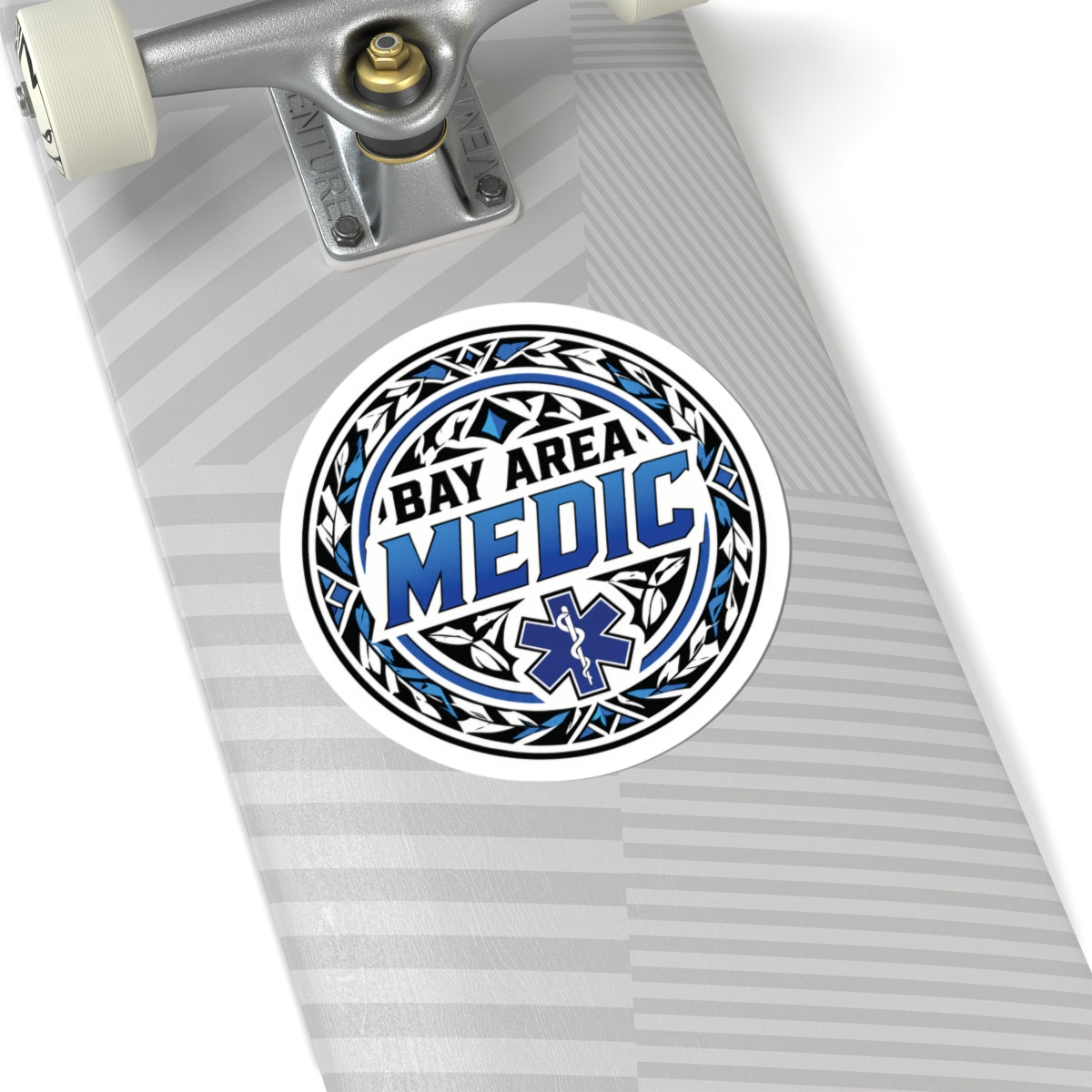 Bay Area Medic Kiss-Cut Sticker — EMS Star of Life Emergency Responder Decal